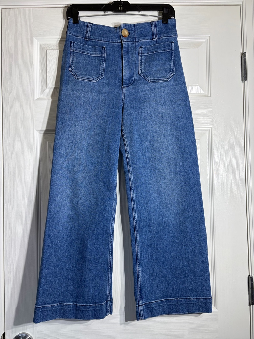 Anthropologie Maeve The Colette Wide Leg Jeans 27